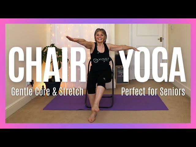 How chair yoga app helps seniors easy ways to start gentle stretching