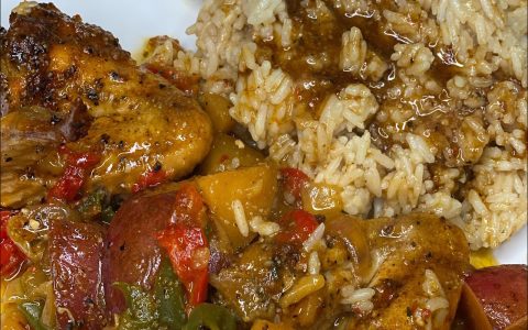 Best Oven Baked Chicken with Peppers and Onions Family Love It