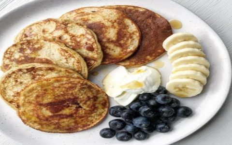 Fast Banana Walnut Pancakes Using Mix Ready 15 Minutes