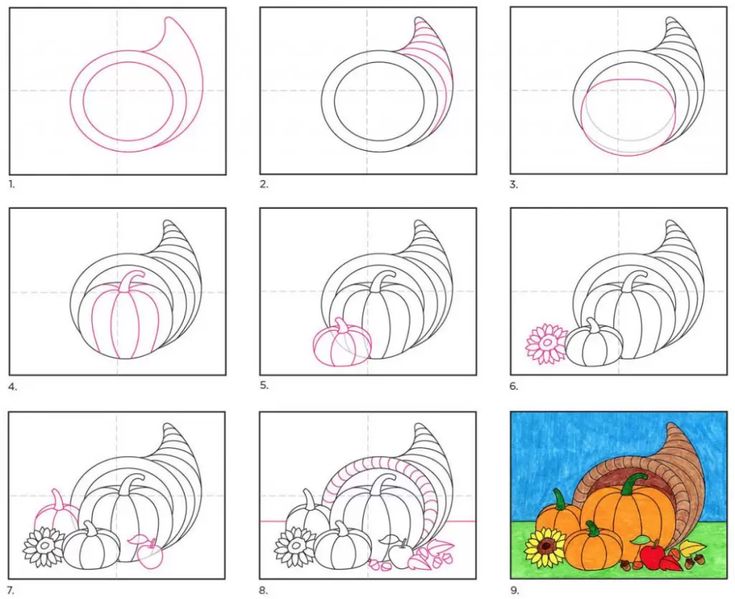 How to Make Cornucopia Easy Step by Step Guide for Thanksgiving
