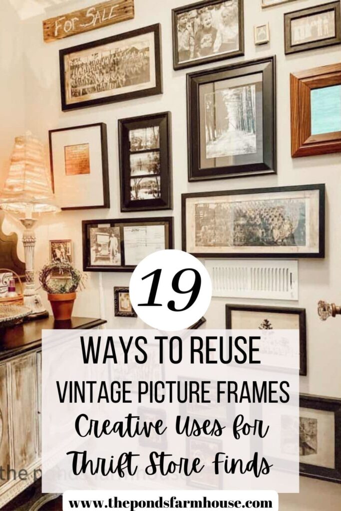 Decorating With Vintage Black Frames Ideas Using Your Old Photos