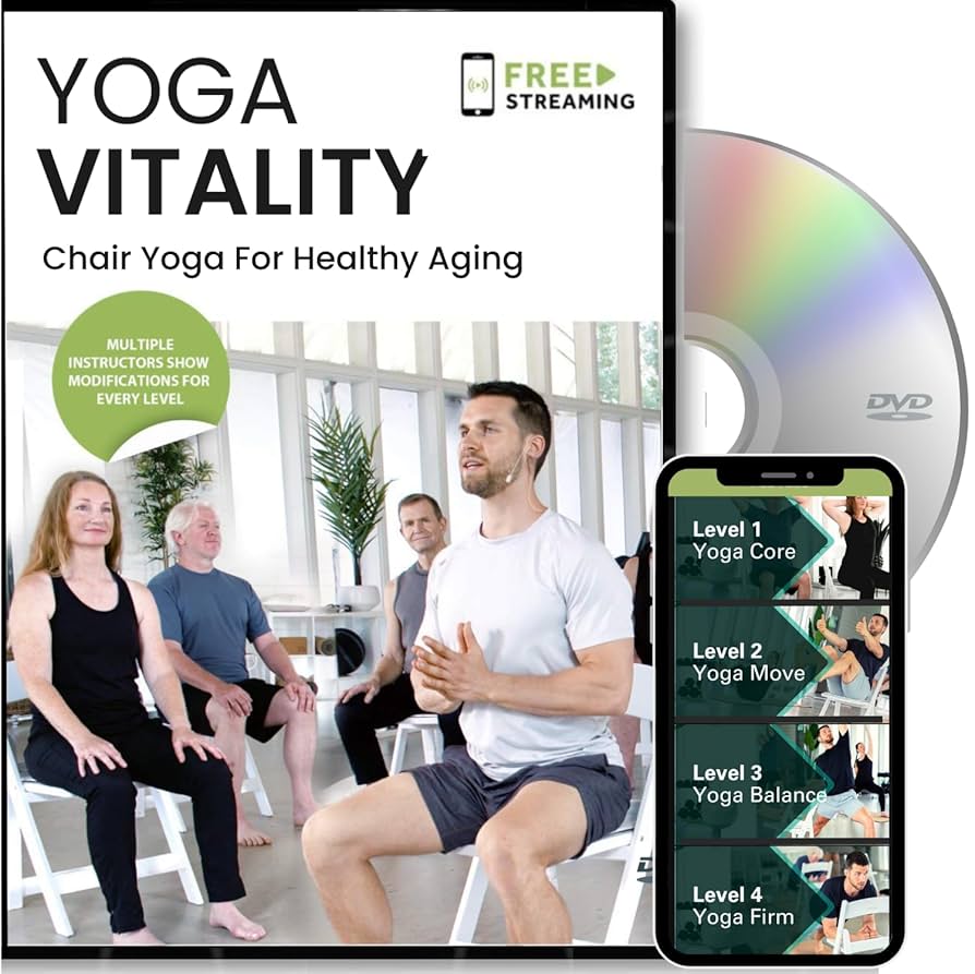 Chair yoga dvd benefits improve flexibility without standing