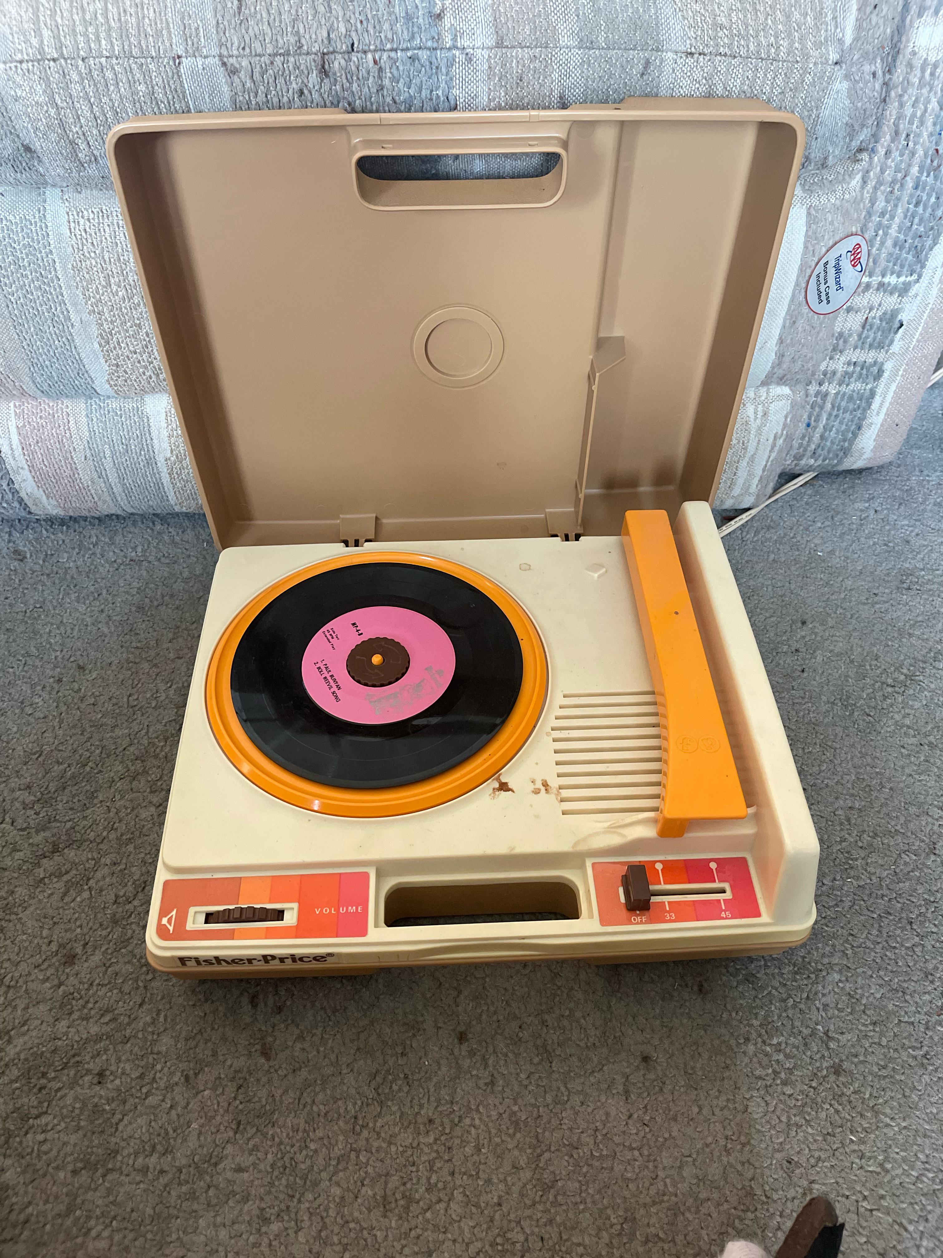 Best Fisher Price Vintage Record Player Which Decades Are Most Valuable