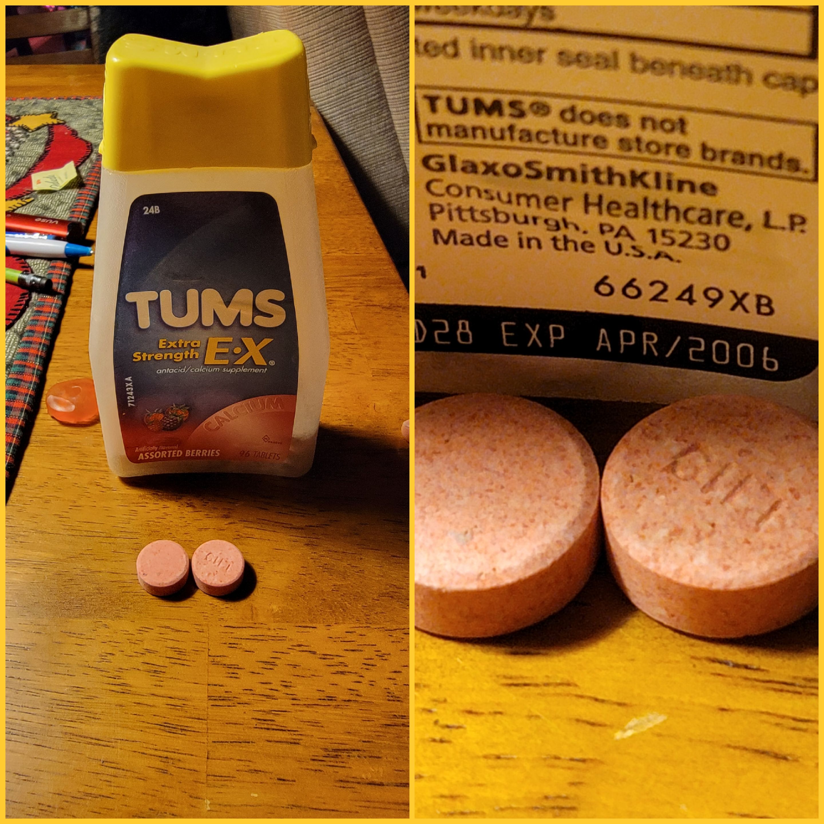 do tums expire? find out if expired tums still work well