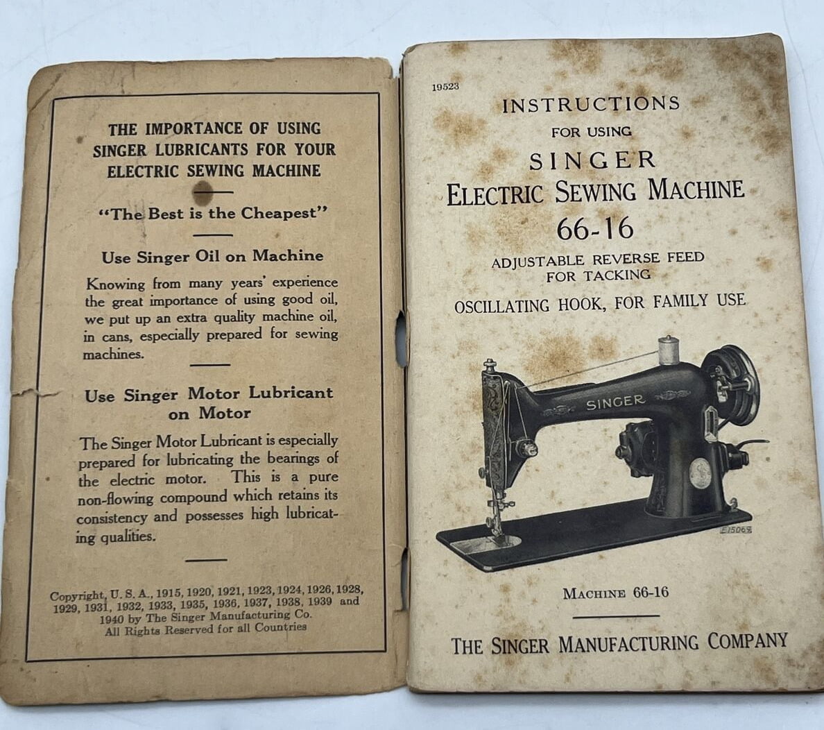Old Singer Sewing Machines identification find your model year and value