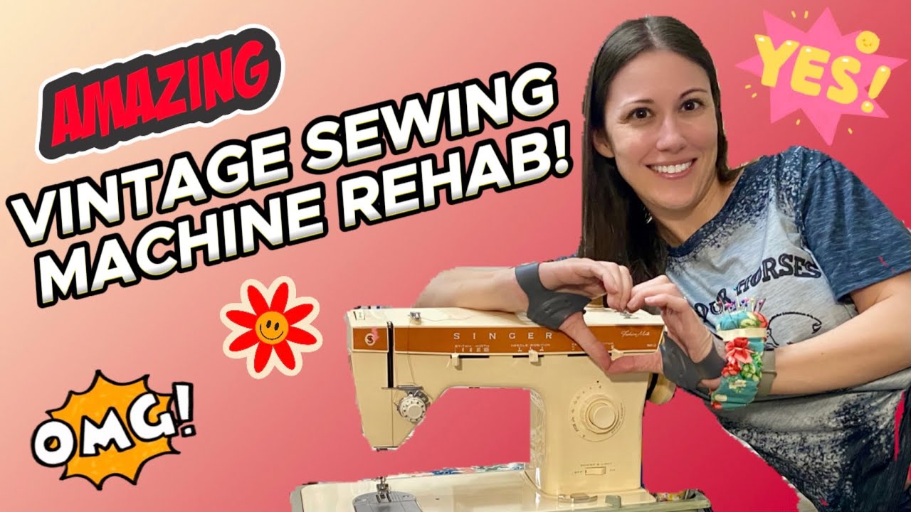 1960 singer sewing machine problems fix them easy step by step