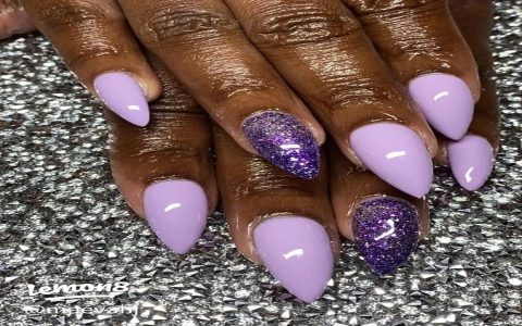 Dark Purple Nail Designs Colors That Make Your Hands Look Whiter