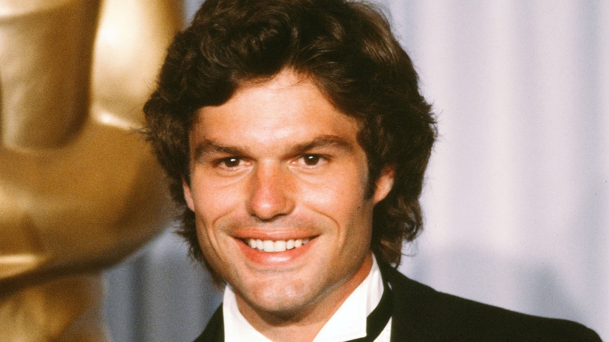 What was harry hamlin famous for when he was much younger?