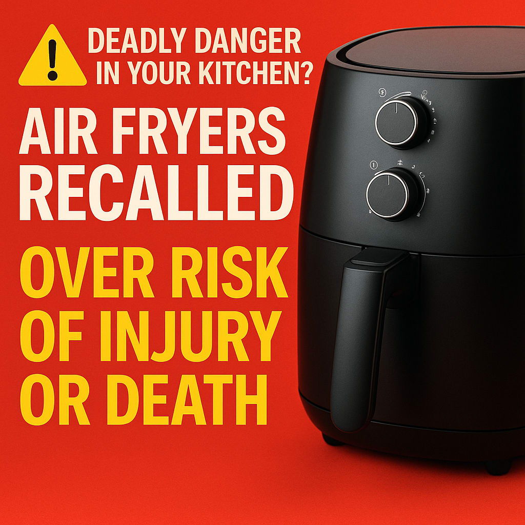 Recalled air fryers what to do if your model is unsafe